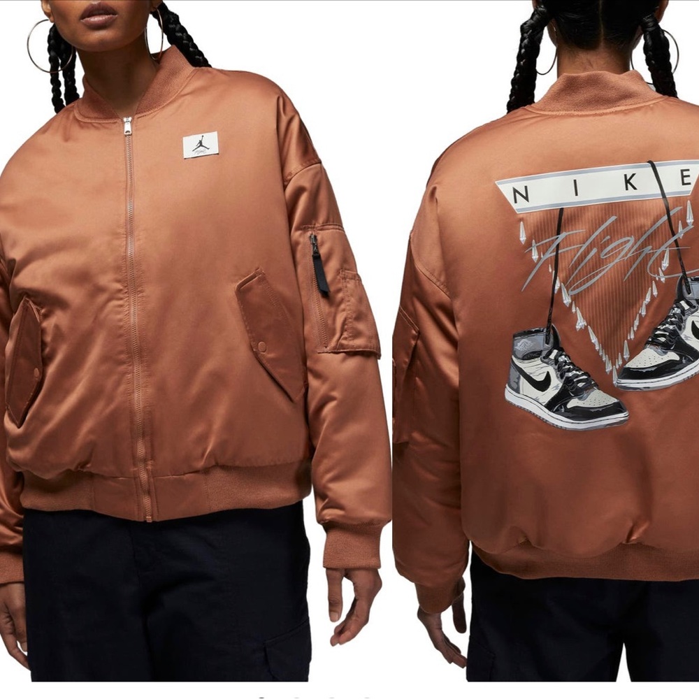 Nike Air jordan flight oversized jacket NWT